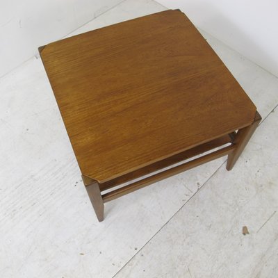 Scandinavian Teak & Formica Coffee Table, 1950s-DE-843845