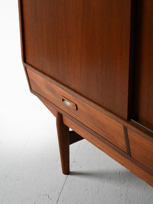 Scandinavian Teak Highboard, 1960s-QWP-2042085