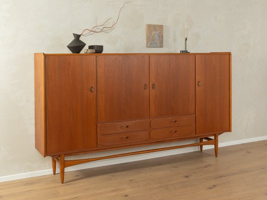 Scandinavian Teak Highboard, 1960s-GPP-2021045