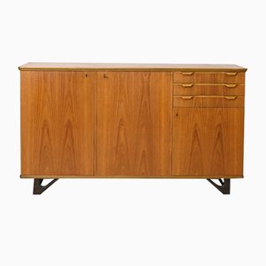 Scandinavian Teak Highboard, 1960s-QWP-1374953