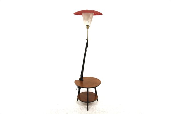 Scandinavian Teak Lamp, Sweden, 1950s-GEK-1709162