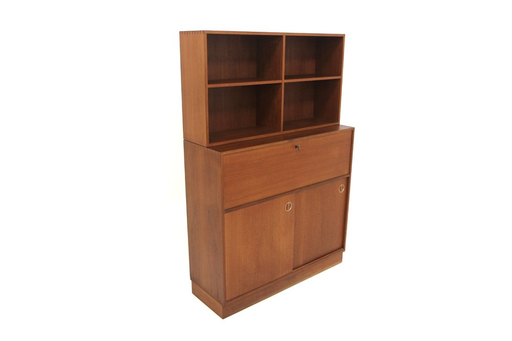 Scandinavian Teak Library Fiesta from Bräntorps Industrier, Nybro, Sweden, 1960s