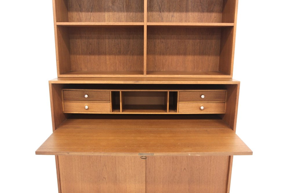 Scandinavian Teak Library Fiesta from Bräntorps Industrier, Nybro, Sweden, 1960s