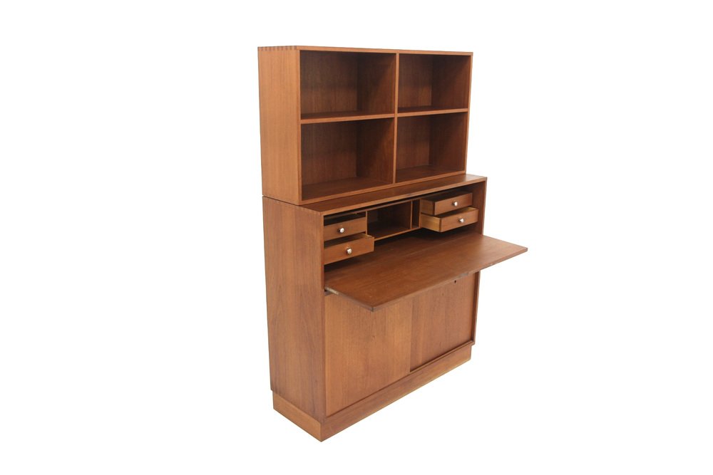 Scandinavian Teak Library Fiesta from Bräntorps Industrier, Nybro, Sweden, 1960s