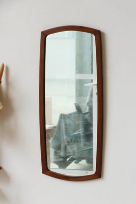 Scandinavian Teak Mirror, 1960s-YRI-2019730