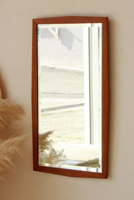 Scandinavian Teak Mirror, 1960s-YRI-2019882