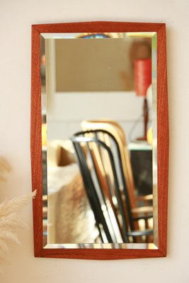 Scandinavian Teak Mirror, 1960s-YRI-2019882