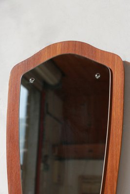 Scandinavian Teak Mirror, 1960s-YRI-1817803