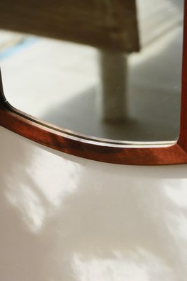 Scandinavian Teak Mirror, 1960s-YRI-2019730