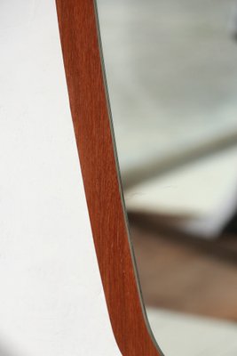 Scandinavian Teak Mirror, 1960s-YRI-1817803