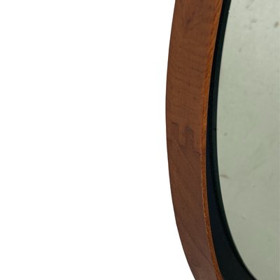 Scandinavian Teak Mirror by Uno & Östen Kristiansson for Luxus-BHG-1365941