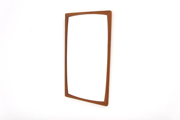 Scandinavian Teak Mirror, Sweden, 1960s-GEK-2043257