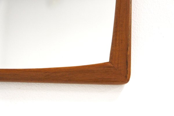 Scandinavian Teak Mirror, Sweden, 1960s-GEK-2043257