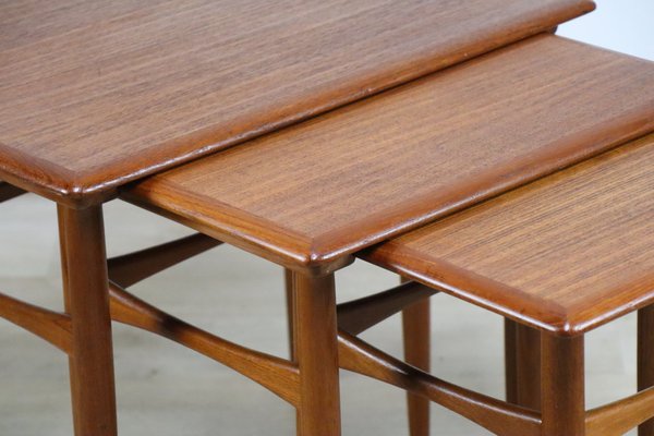 Scandinavian Teak Nesting Tables, 1960s-IZV-2016071