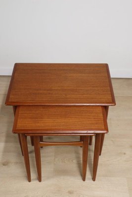 Scandinavian Teak Nesting Tables, 1960s-IZV-2016071