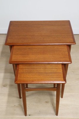 Scandinavian Teak Nesting Tables, 1960s-IZV-2016071