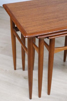 Scandinavian Teak Nesting Tables, 1960s-IZV-2016071