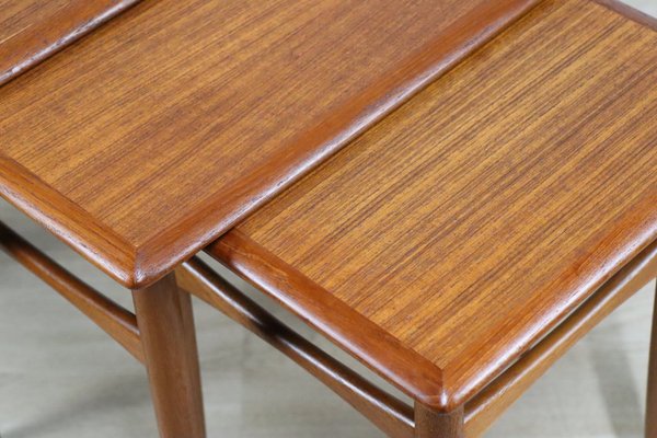 Scandinavian Teak Nesting Tables, 1960s-IZV-2016071