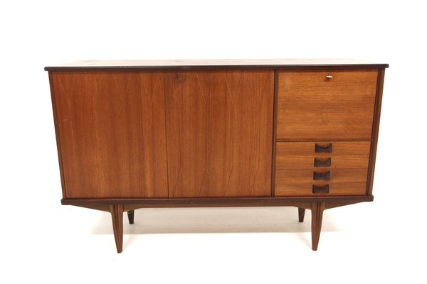 Scandinavian Teak Rosetto Sideboard from Svante Skogh, Sweden, 1960s-GEK-1735434