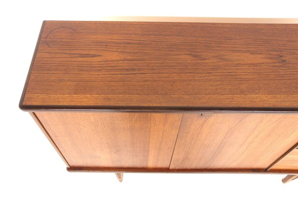 Scandinavian Teak Rosetto Sideboard from Svante Skogh, Sweden, 1960s-GEK-1735434