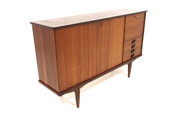 Scandinavian Teak Rosetto Sideboard from Svante Skogh, Sweden, 1960s-GEK-1735434