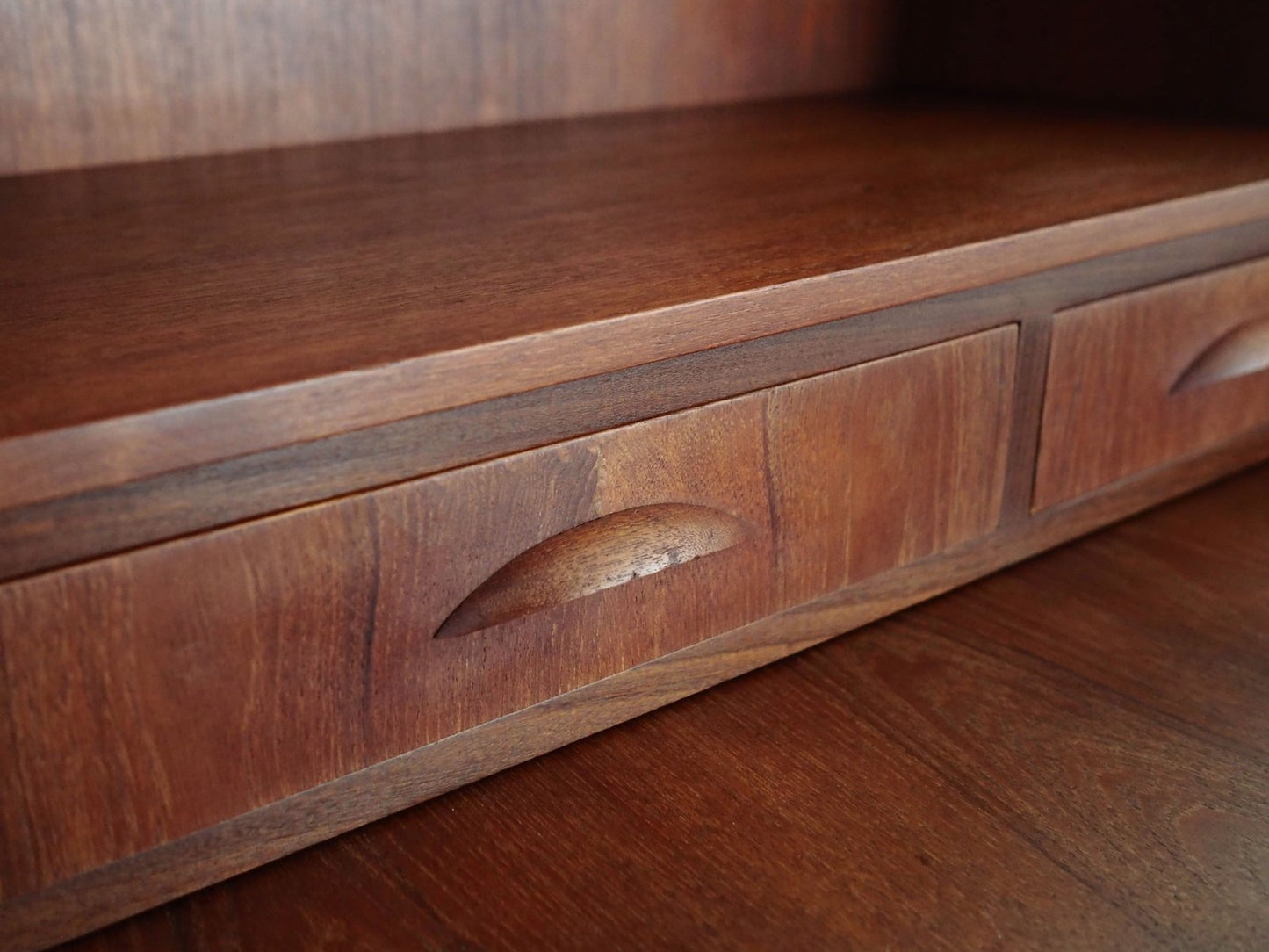 Scandinavian Teak Secretaire from SW Finland, 1960s