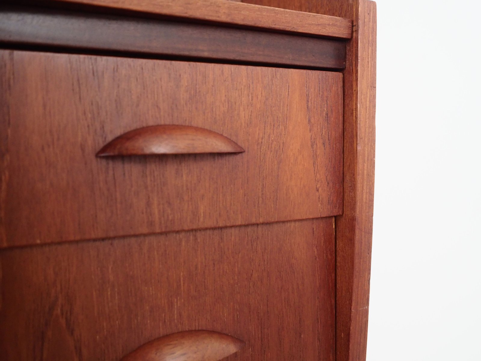 Scandinavian Teak Secretaire from SW Finland, 1960s