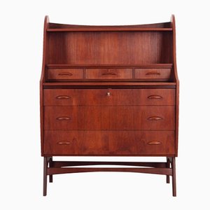 Scandinavian Teak Secretaire from SW Finland, 1960s-VND-1323153