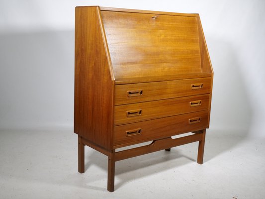 Scandinavian Teak Secretary from Dyrlund, 1960s-LVS-1768735