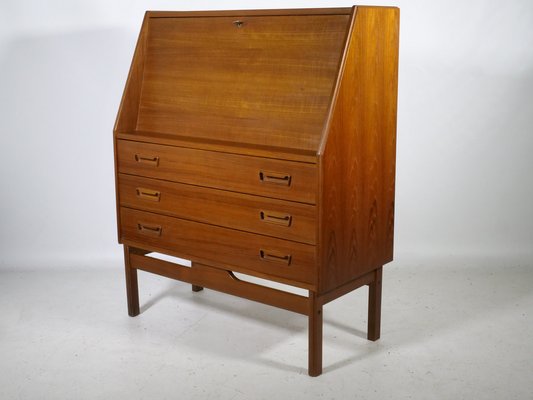 Scandinavian Teak Secretary from Dyrlund, 1960s-LVS-1768735