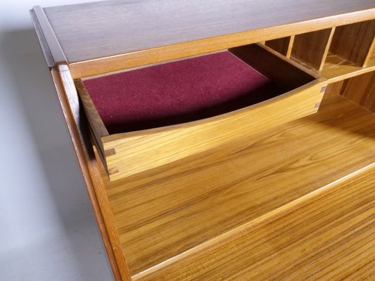 Scandinavian Teak Secretary from Dyrlund, 1960s-LVS-1768735