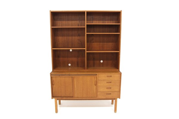 Scandinavian Teak Secretary, Sweden, 1960s-GEK-1785473