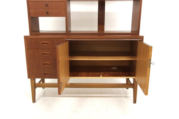 Scandinavian Teak Secretary, Sweden, 1960s-GEK-2022971