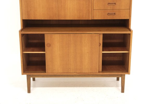 Scandinavian Teak Secretary, Sweden, 1960s-GEK-2022972