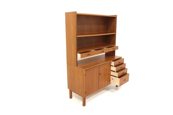 Scandinavian Teak Secretary, Sweden, 1960s-GEK-2022973