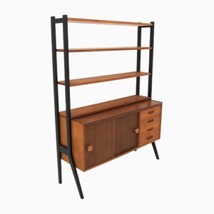 Scandinavian Teak Secretary, Sweden, 1960s-GEK-1730257