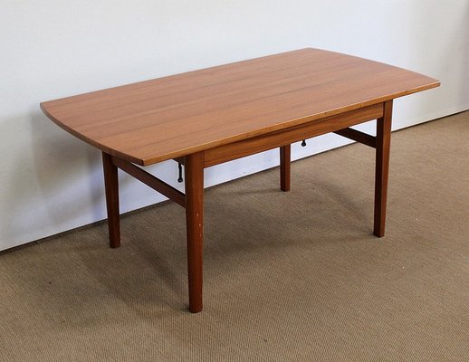 Scandinavian Teak Sesam Table by F. Ohlsson for Tingströms, 1960s-RVK-1034586