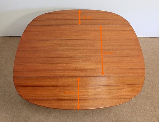 Scandinavian Teak Sesam Table by F. Ohlsson for Tingströms, 1960s-RVK-1034586