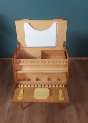 Scandinavian Teak Sewing Cabinet, 1950s-KDW-1798066