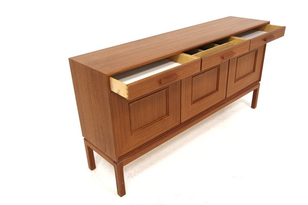 Scandinavian Teak Sideboard from Möbelfabrik Örnen, Rydaholm, Sweden, 1960s-GEK-1743513