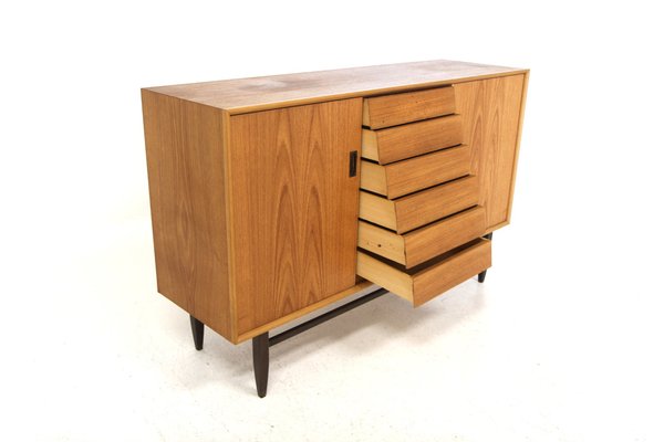 Scandinavian Teak Sideboard, Sweden, 1960s-GEK-2043505