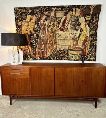 Scandinavian Teak Sideboard, Swiss, 1960s-RWZ-2036148