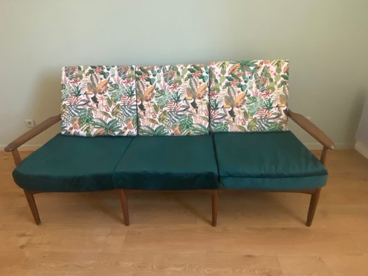 Scandinavian Teak Sofa, 1960s-TEB-770332