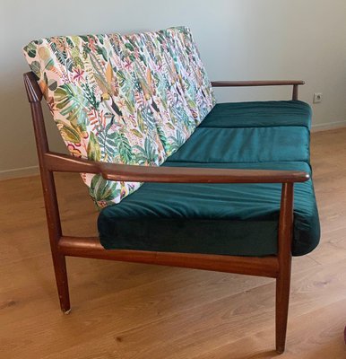 Scandinavian Teak Sofa, 1960s-TEB-770332