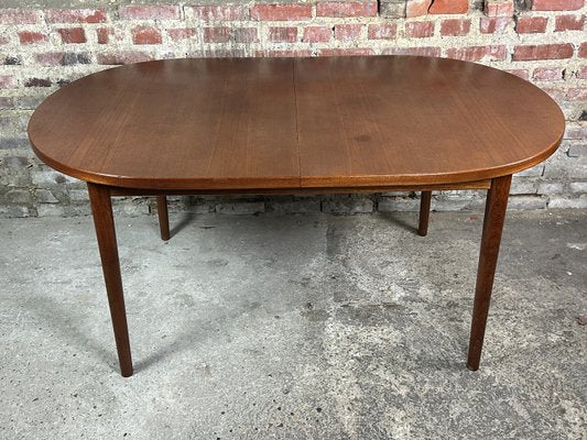 Scandinavian Teak Table by Nils Jonsson for Hugo Troeds, 1960s-RWZ-2036135