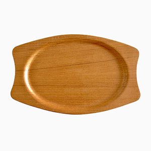 Scandinavian Teak Tray from Silva, 1960s-OV-728081