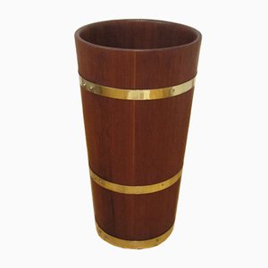 Scandinavian Teak Umbrella Holder, 1950s-YDZ-827967