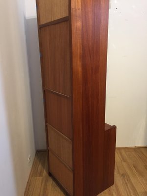 Scandinavian Teak Wall Unit, 1960s-KRS-644526