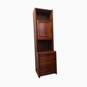 Scandinavian Teak Wall Unit, 1960s-KRS-644526