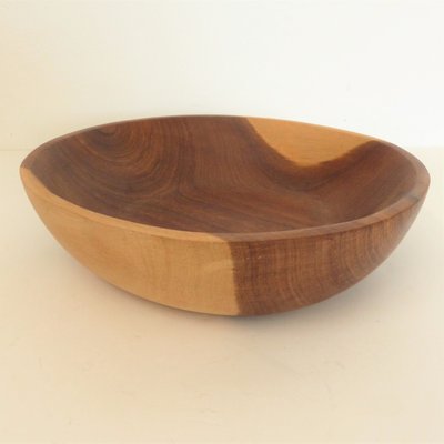 Scandinavian Teak Wood Bowl, 1950s-WK-1057291